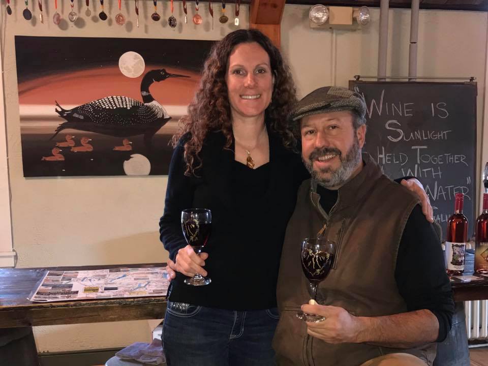 Will and Lisa Ouweleen — current proprietors of O-Neh-Da Vineyard